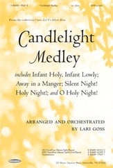 Candlelight Medley SATB choral sheet music cover